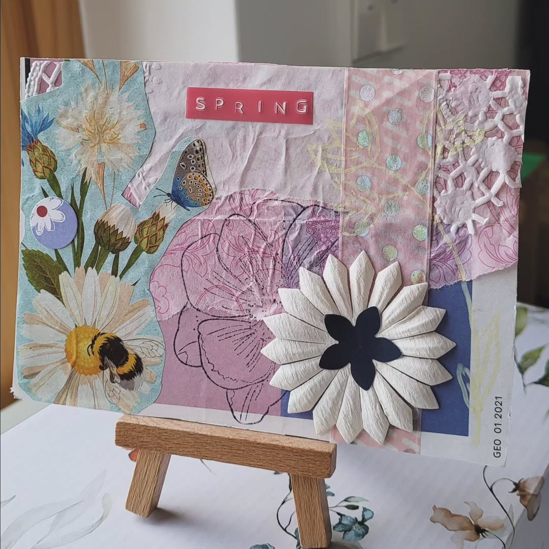 Original Collage "Spring"