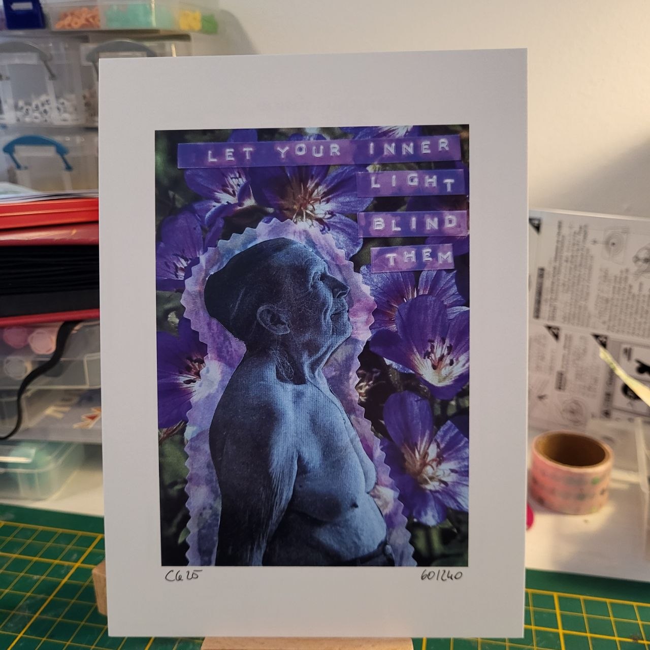 Druck - Collage "Inner light"