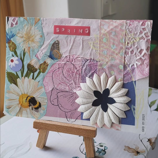 Original Collage "Spring"